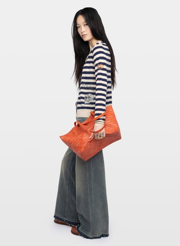 Cardigan droit en cachemire ZADIG&VOLTAIRE Bleu